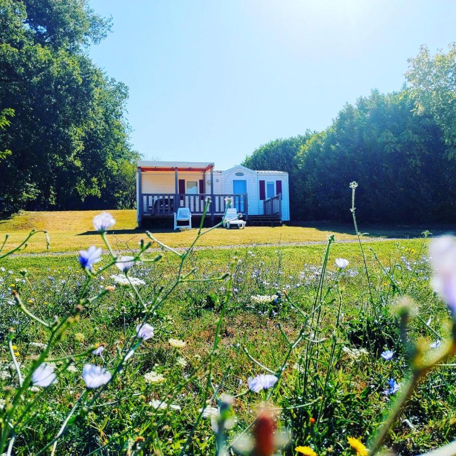 Camping Nature Le Valenty Mobil-Home-Dordogne Panoramique Clim Piscine Soturac ภายนอก รูปภาพ