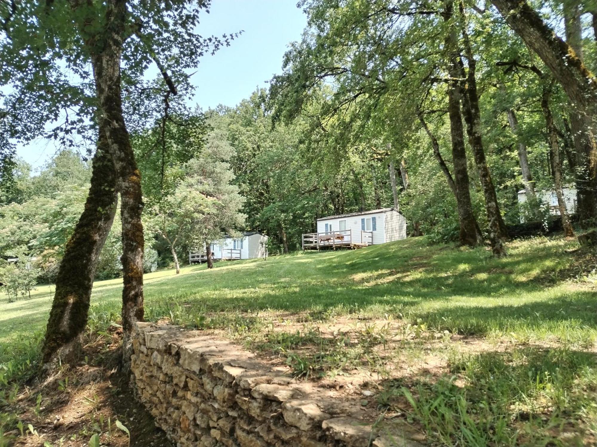 Camping Nature Le Valenty Mobil-Home-Dordogne Panoramique Clim Piscine Soturac ภายนอก รูปภาพ