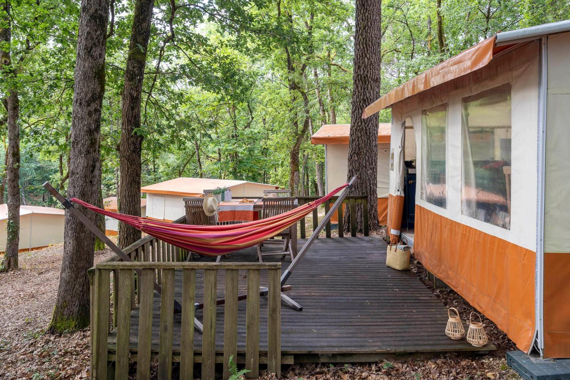 Camping Nature Le Valenty Mobil-Home-Dordogne Panoramique Clim Piscine Soturac ภายนอก รูปภาพ