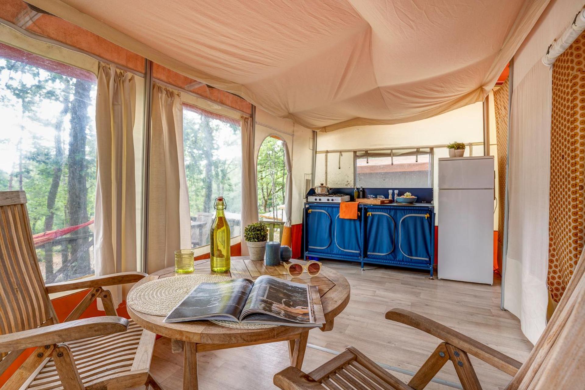 Camping Nature Le Valenty Mobil-Home-Dordogne Panoramique Clim Piscine Soturac ภายนอก รูปภาพ